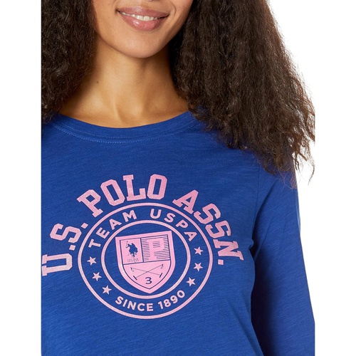  U.S. POLO ASSN. Long Sleeve Graphic Shield Tee Shirt