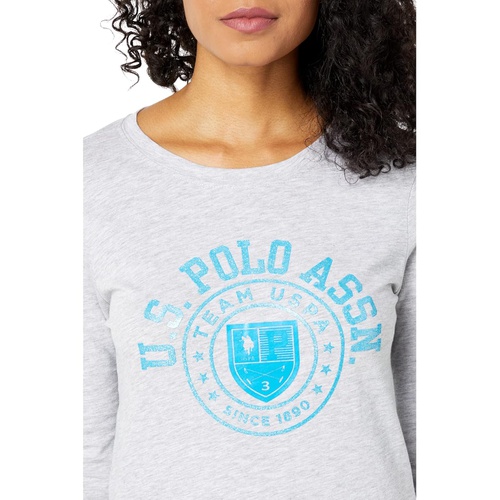  U.S. POLO ASSN. Long Sleeve Graphic Shield Tee Shirt