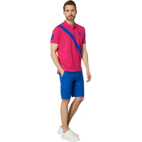  U.S. POLO ASSN. Diagonal Sash Pique Polo