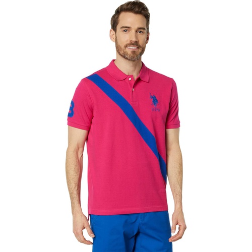  U.S. POLO ASSN. Diagonal Sash Pique Polo