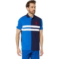 U.S. POLO ASSN. Color-Block Chest Stripe Polo