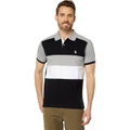 U.S. POLO ASSN. Slim Fit Chest Stripe Color-Block Polo