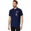 U.S. POLO ASSN. Multi Patch Short Sleeve Knit Pique Polo