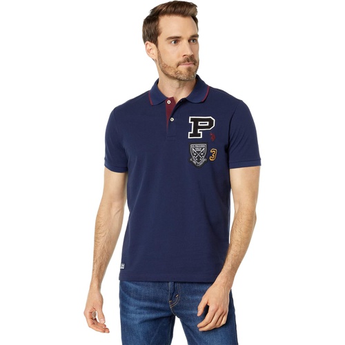  U.S. POLO ASSN. Slim Fit Multi Patch Pique Knit Shirt