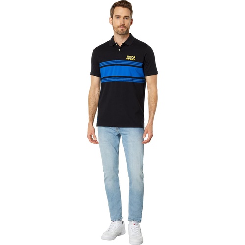  U.S. POLO ASSN. Engineered Stripe Short Sleeve Knit Polo