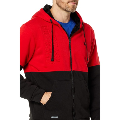  U.S. POLO ASSN. Embossed Color-Block Hoodie