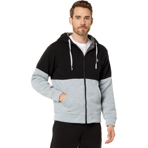  U.S. POLO ASSN. Embossed Color-Block Hoodie