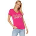 U.S. POLO ASSN. Cascading Graphic V-Neck Tee