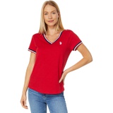 U.S. POLO ASSN. Signature Tape V-Neck Tee