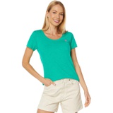 U.S. POLO ASSN. Scoop Neck Solid T-Shirt