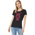 U.S. POLO ASSN. Crest Print Scoop Neck Graphic Tee