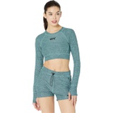 UFC Long Sleeve Crew Neck Cropped Pullover