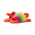 UGG Kids Fluff Yeah Slide Cali Collage (Toddleru002FLittle Kid)