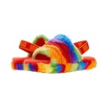 UGG Kids Fluff Yeah Slide Cali Collage (Little Kidu002FBig Kid)