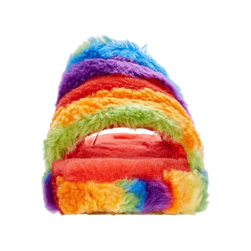 어그 UGG Kids Fluff Yeah Slide Cali Collage (Little Kidu002FBig Kid)