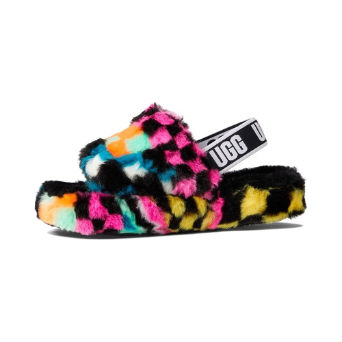 어그 UGG Kids Fluff Yeah Slide Checks (Little Kidu002FBig Kid)