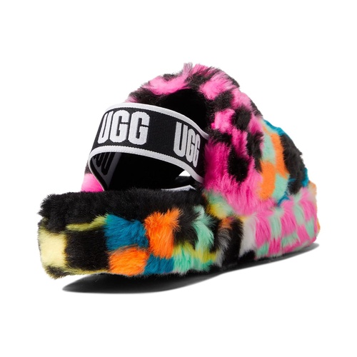 어그 UGG Kids Fluff Yeah Slide Checks (Little Kidu002FBig Kid)