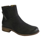 Unity in Diversity La Salle Bootie_BLACK NUBUCK LEATHER