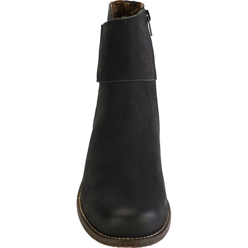  Unity in Diversity La Salle Bootie_BLACK NUBUCK LEATHER