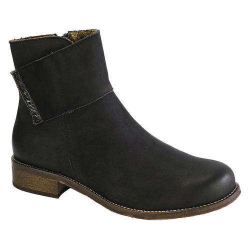  Unity in Diversity La Salle Bootie_BLACK NUBUCK LEATHER