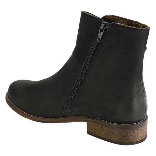  Unity in Diversity La Salle Bootie_BLACK NUBUCK LEATHER