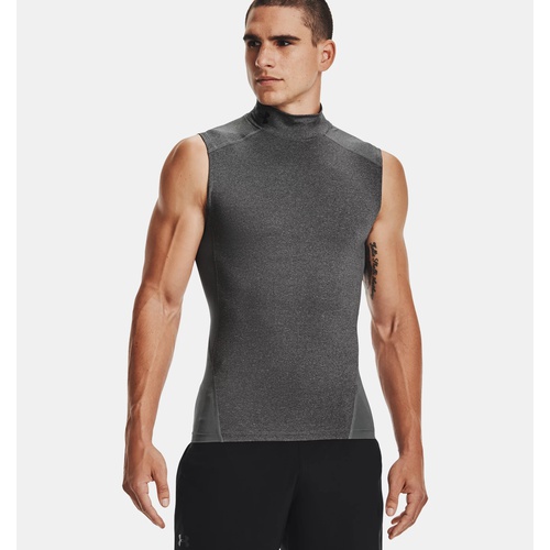 언더아머 Underarmour Mens HeatGear Mock Sleeveless