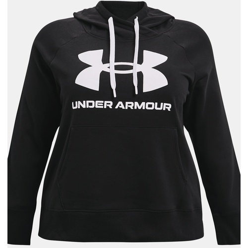 언더아머 Underarmour Womens UA Rival Fleece Logo Hoodie