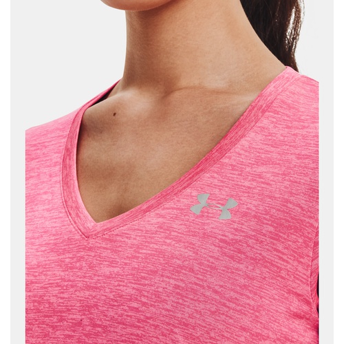 언더아머 Underarmour Womens UA Tech Twist V-Neck