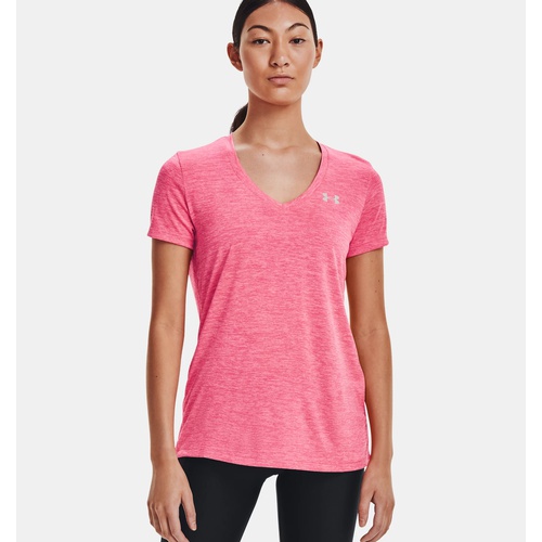 언더아머 Underarmour Womens UA Tech Twist V-Neck