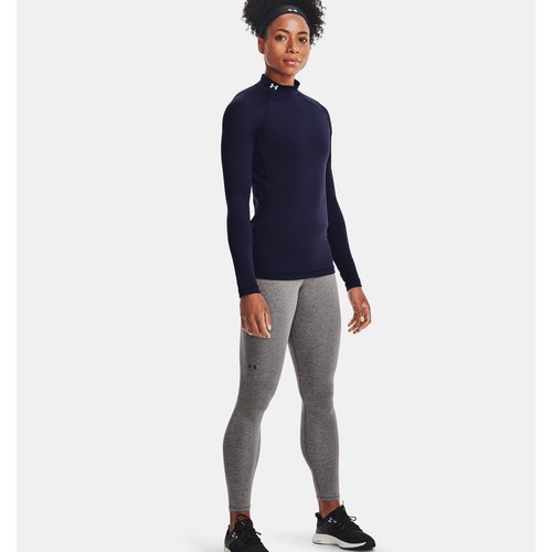 언더아머 Underarmour Womens ColdGear Authentics Mock Neck