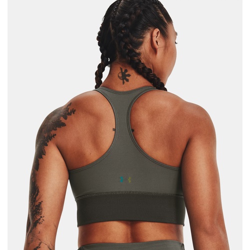 언더아머 Underarmour Womens UA RUSH HeatGear Crop Tank