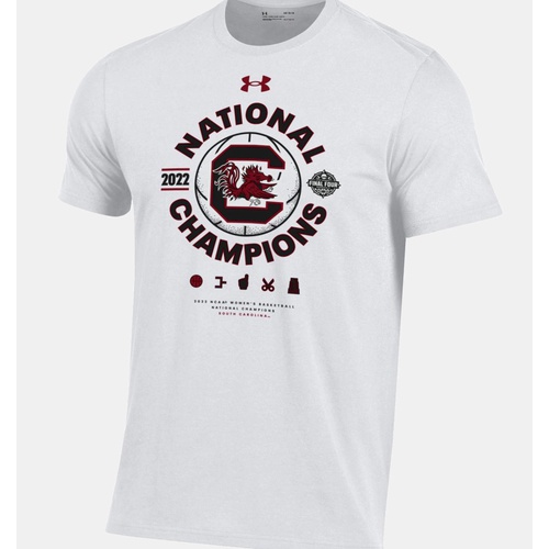 언더아머 Underarmour Mens UA Collegiate National Champions Locker Room T-Shirt