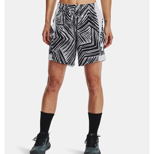 언더아머 Underarmour Womens UA Baseline Printed Shorts