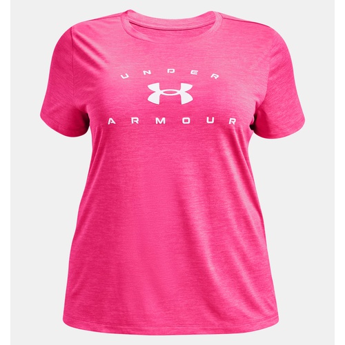 언더아머 Underarmour Womens UA Tech Twist Arch Short Sleeve