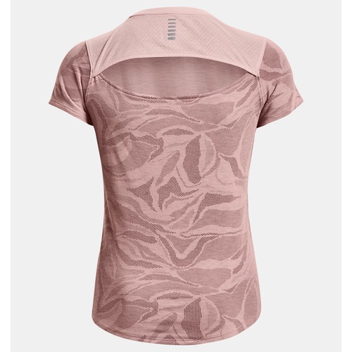 언더아머 Underarmour Womens UA Streaker Jacquard T-Shirt