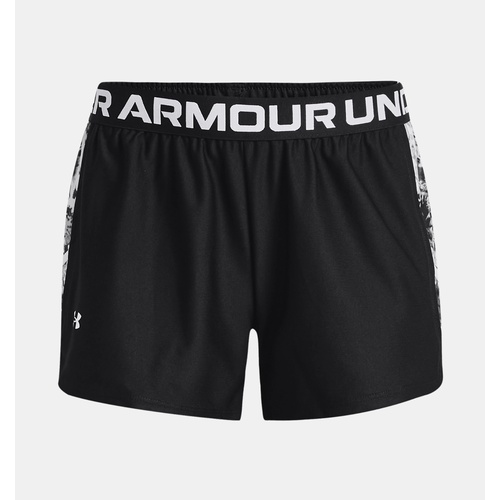 언더아머 Underarmour Womens UA Play Up Inset Printed Shorts