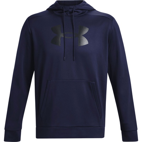 언더아머 Armour Fleece Big Logo HD Pullover Hoodie - Mens