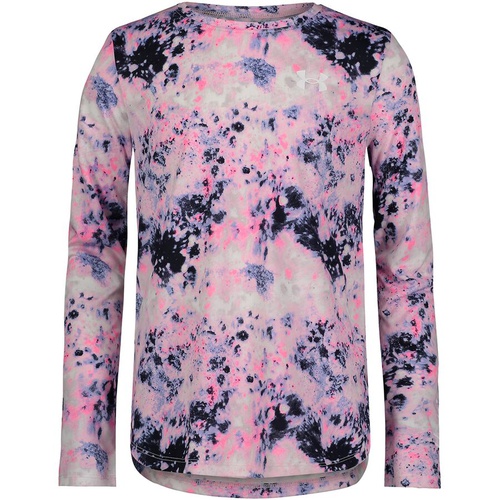 언더아머 Burst Dye UPF Long-Sleeve Shirt - Girls