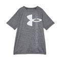 Under Armour Kids Tech Split Logo Hybrid Short Sleeve (Big Kids)