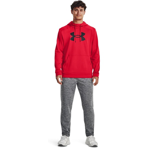 언더아머 Mens Under Armour Armour Fleece Big Logo Hoodie