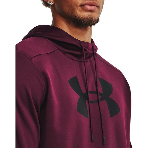 언더아머 Mens Under Armour Armour Fleece Big Logo Hoodie