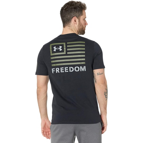 언더아머 Mens Under Armour New Freedom Banner T-Shirt