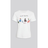 Unfortunate Portrait Cat Suits Tee