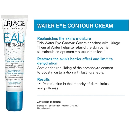  URIAGE Thermal Water Eye Contour Water Care 0.5 oz.
