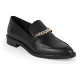 Vagabond Shoemakers Frances Chain Loafer_BLACK