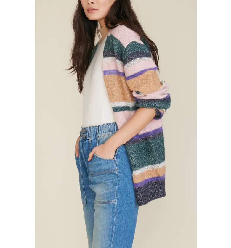  Veronica Beard Elizabeth Open Front Cardigan_MULTI