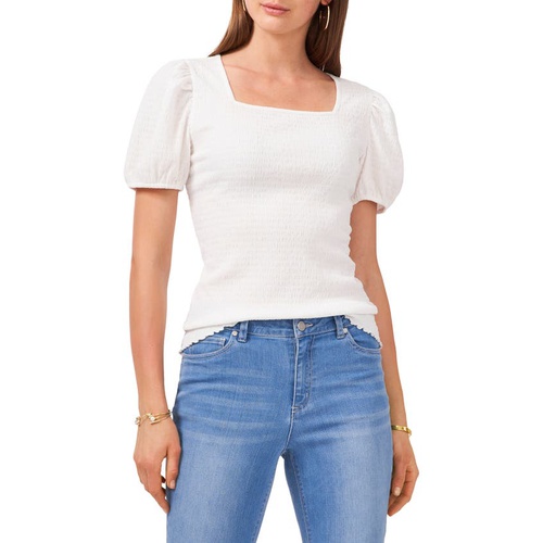  Vince Camuto Puff Shoulder Top_NEW IVORY