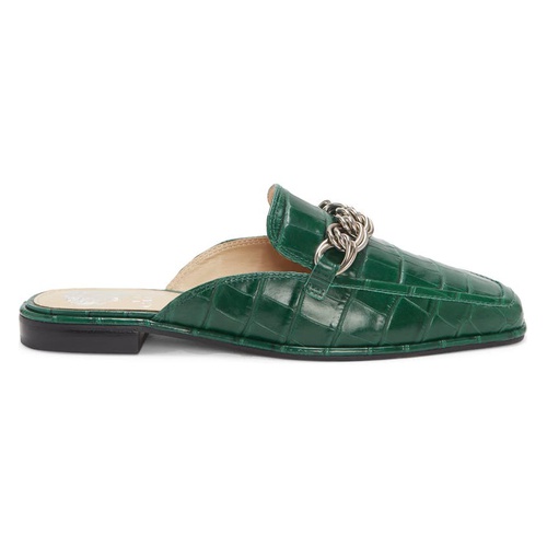  Vince Camuto Rachey Loafer Mule_ULTRA GREEN CROCO SHINE