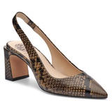 Vince Camuto Hamden Slingback Pointed Toe Pump_MILITARY GREEN PYTHON