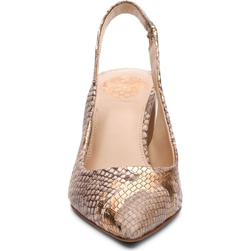  Vince Camuto Hamden Slingback Pointed Toe Pump_GOLD SOFT SNAKE LEATHER